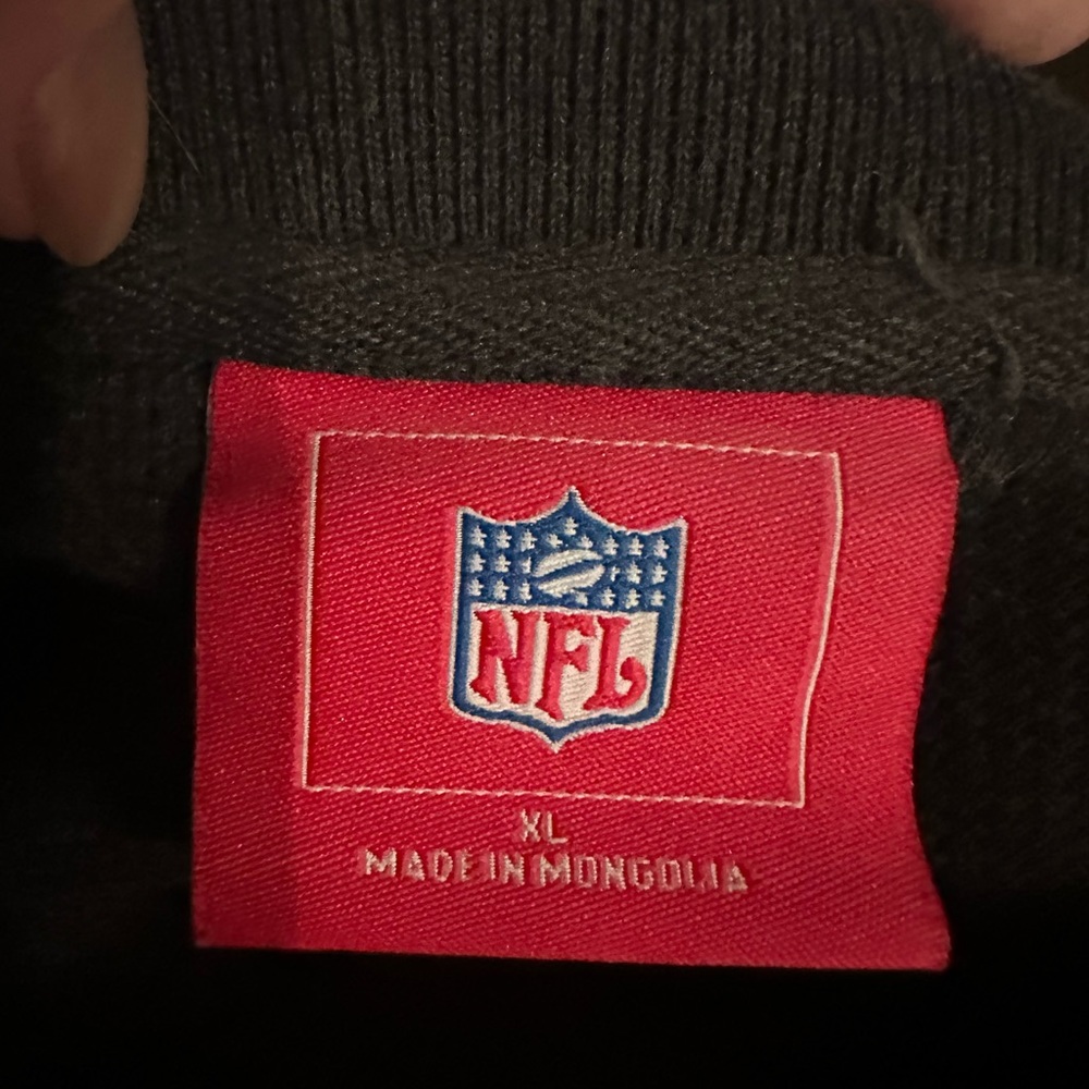 XL NFL SF49ers dark gray sweatshirt - Picture 3 of 7
